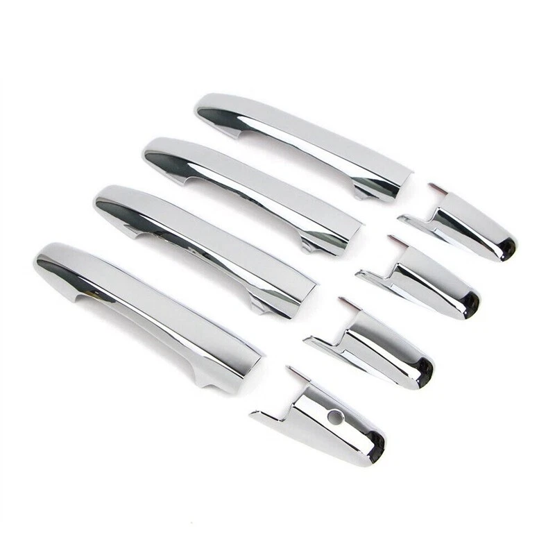 Cubiertas de manija de puerta de coche cromadas para Honda Civic 2006-2011 Pilot 2009-2015 Foto 3 de 4