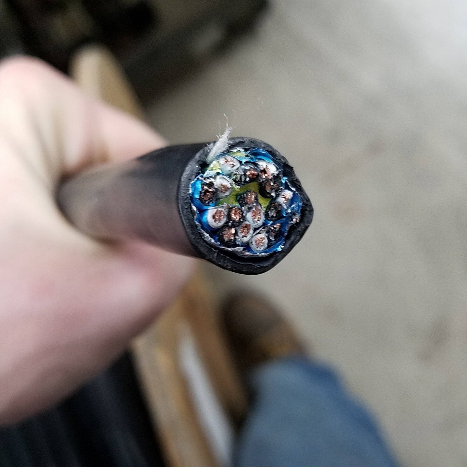 Lake Cable V168SPOS/22DR Multiconductor Cable, 16 AWG, 8 Pair 600V SOLD