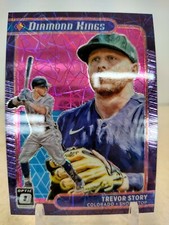 TREVOR STORY #/249 2021 Donruss Optic Baseball PRIZM Pink Velocity DIAMOND KINGS