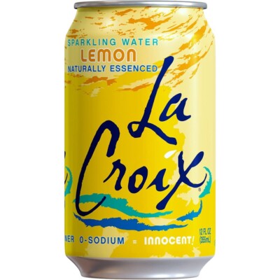 La Croix Sparkling Water Lemon (12 x 0,355 Liter Dosen)