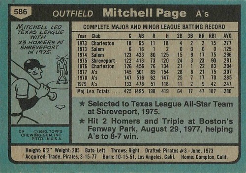 1980 Topps Baseball Singles #9-#717 Elige de la lista - Completa tu conjunto como nuevo. - Imagen 69 de 87