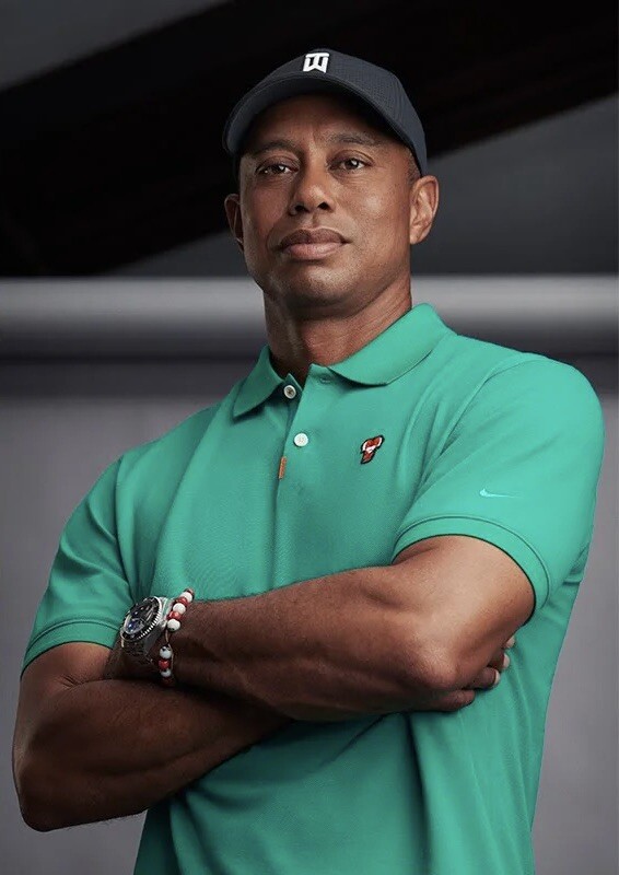 NIKEポロ M グリーン Nike Golf Tiger Woods Frank Polo Green Masters Men CJ0880
