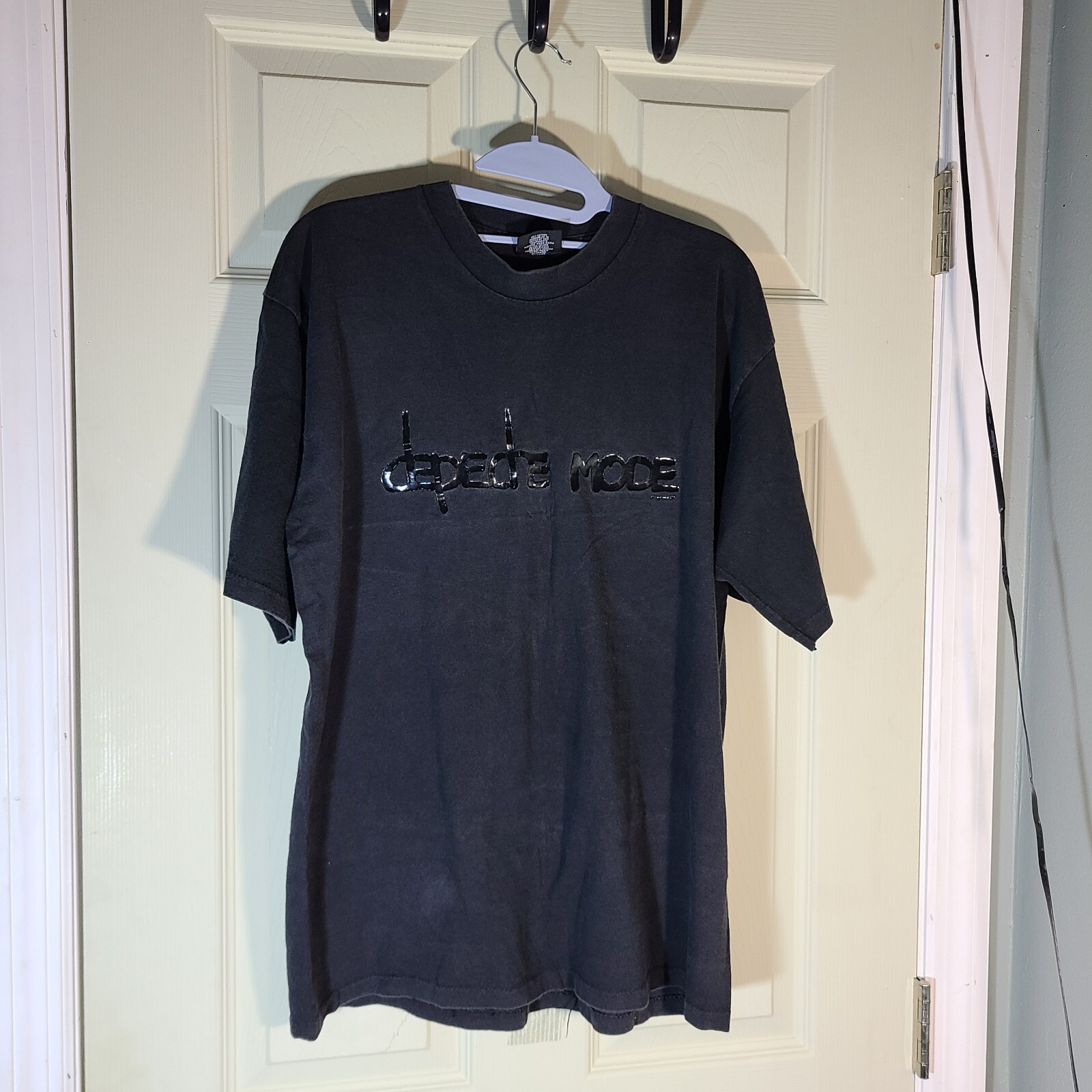 VTG Depeche Mode Exciter Concert Tour Band sz L Black… Gem