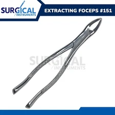 Extracting Forceps Dental Surgical Instruments #151 Stainless Steel German Grade