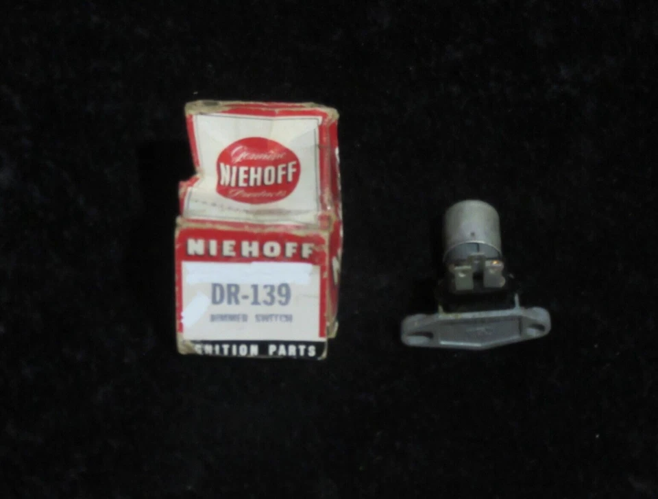 NOS 1961-1966 Buick Chevrolet Corvette Oldsmobile Niehoff Dimmer Switch Foto 4 de 4