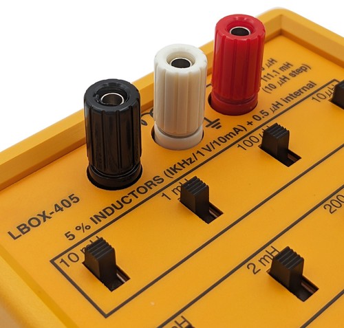 Inductance Decade Box, Four Decades, 10uH to 111.1mH (10uH per step) - Picture 3 of 4