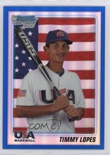 2010 Bowman Draft Chrome Picks Blue Refractor /199 Tim Lopes Timmy #BDPP101 hg6