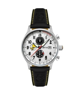 AVI-8 UHR PEANUTS SNOOPY FLYING ACE LIMITED EDITION WEISS 250 STÜCK AV-4135