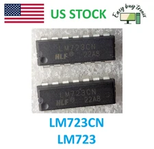 5pcs LM723CN LM723 DIP-14 IC Adjustable Voltage Regulator 2-37V UA723 UC723CN