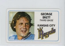 1981 Perma-Graphics/Topps Credit Cards George Brett #125-003 HOF