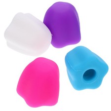 Durable Silicone Toothpaste Caps 4Pcs Protective Covers for Home Supplies