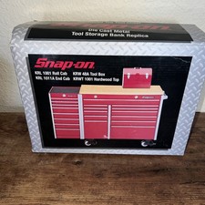 Snap-on Diecast Metal Tool Cheststorage Bank Replica Krl10011011a With Box Snap-on Diecast Metal Tool Cheststorage Bank Replica Krl10011011a With Box