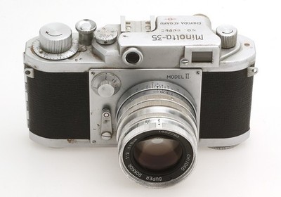Chiyoda Kogaku Minolta-35 II mit Chiyoko Super Rokkor 1:2/5 cm (M39)