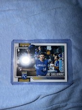 2026 Topps Series 1 Celebration #138 Jac Caglianone RC Dugout Peeks SP