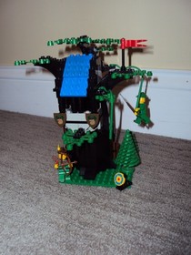 LEGO 6054 LegoLand Castle Forestmen's Hideout Complete Inner Box & 2 Manuals