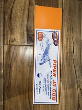 Peck Polymers Piper J-3 Cub Kit 13inch Wingspan Rubber Powered Peanut Scale New