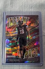 2023 Panini Prizm Draft Picks - Instant Impact Tyree Wilson #II-24 Gold Ice 