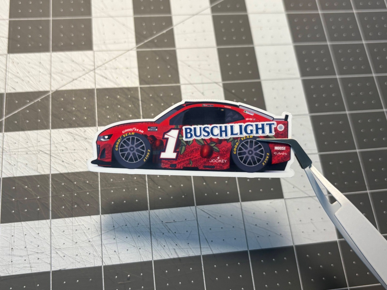 2025 NASCAR Ross Chastain Busch Light Apple Sticker – LRPPRODUCE