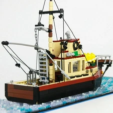 Hot Sale Quint's Boat 1238 from Movie 100% Compatible Building Toys Set