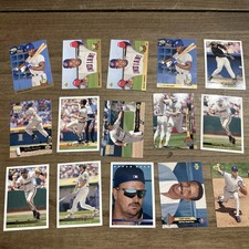 Lot Of 21 Mlb Card Stars And Rookies Barry Bonds Mark McGuire Manny Ramirez RC