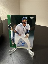 2020 Topps Chrome - Rookie Autographs Willi Castro #RA-WC Green Refractor /99  