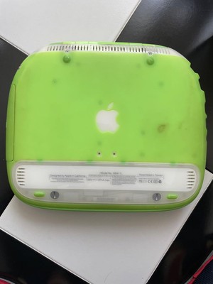 Apple iBook Clamshell Rare Color w Box Accessories Tested Vintage