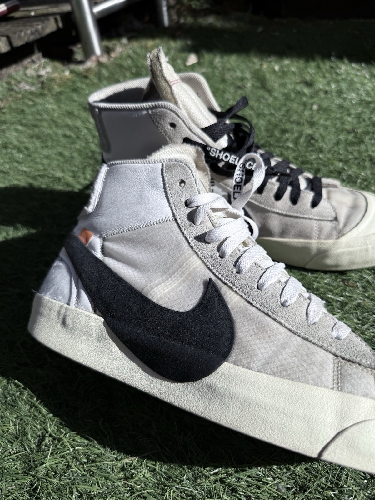 OFF WHITE X NIKE Nike Off White x Blazer Mid 'The Ten' UK10