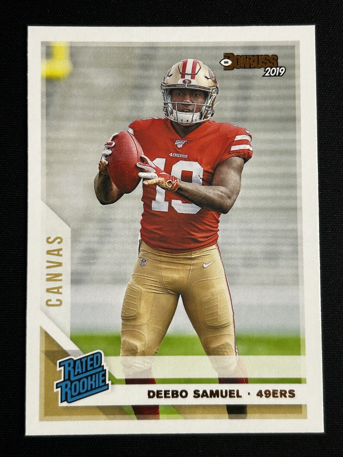 2019 Panini Donruss Deebo Samuel Canvas Rated Rookie