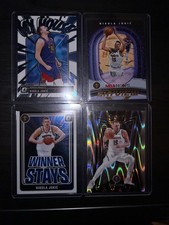 LOT OF 4 Nikola Jokic NBA Denver Nuggest Basketball Cards Wave Winner Stays
