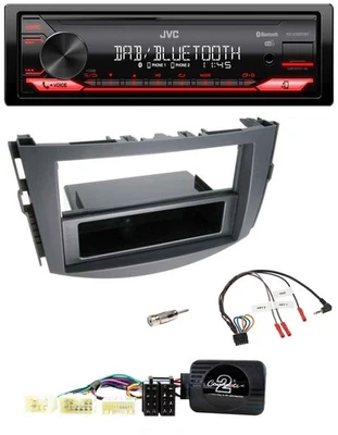 JVC Bluetooth USB DAB Lenkrad Autoradio für Toyota RAV-4 2006-2011 - Bild 1 von 4