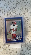 2025 Score - Rookies Kaden Prather #19 (RC) Blue Dot Sparkle