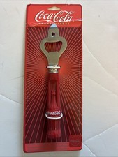 COCA-COLA Red Bottle and Can Opener Plastic Handle