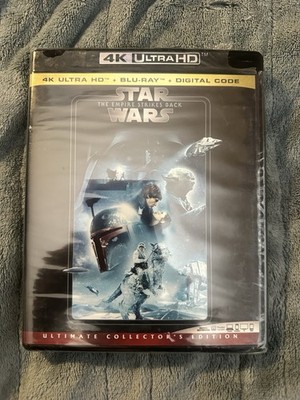 Star Wars The Empire Strikes Back 4k Ultra Hd Bluray Brand New Sealed Rare
