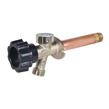 Prier 1/2" SWT x 1/2". x 8" IPS Anti-Siphon Frost Free Wall Hydrant
