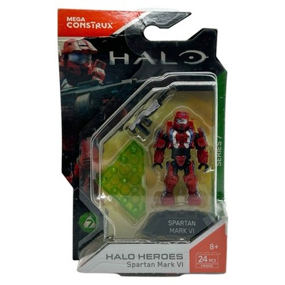 Mega Bloks Construx Halo Heroes Spartan Mark VI Series 7 Set FMM80 Mattel 2017