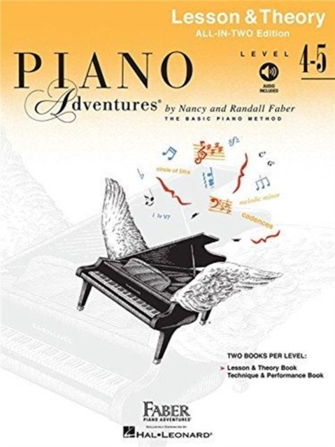 Faber Piano Adventures Piano Adventures: Lesson And Theory All-In-Two Edition Level 4-5 | Intermediate Lesson And Theory Piano Method | Piano Sheet Music Book Includes Technique Styles: Lesson & Theory Level 4-5 - Image 3