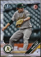2019 Bowman Draft #BD-109 Tyler Baum Baseball VG