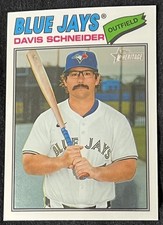 2026 Topps Heritage - Chrome Parallel - #224 - Davis Schneider - Blue Jays