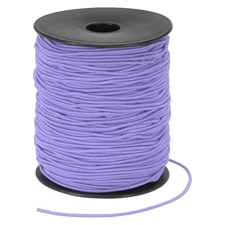 Elastic Cord, 1.5mm Stretchy Elastic String 100 Yards Purple