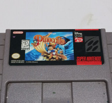 Disney Interactive Disney's Pinocchio Cartridge Super Nintendo SNES 1996