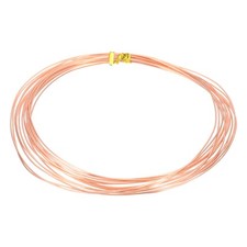 99.9 Pure Copper Wire 21 Gauge Beading Jewelry Making Supplies, 14.8 Feet