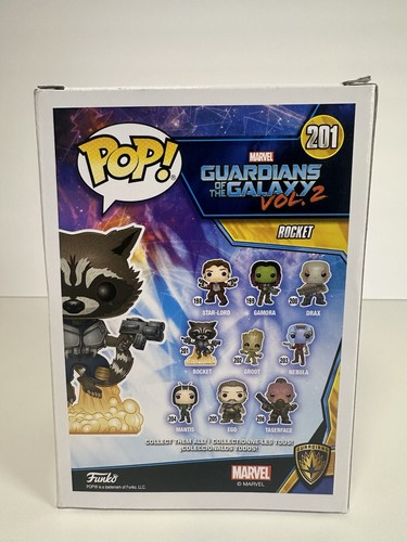 Funko Pop! Vinilo: Marvel - Rocket Raccoon #201 - Imagen 3 de 6