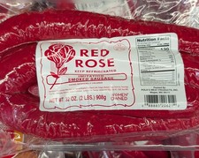 Red Rose Smoked Sausage 32 Oz (2 Pack)