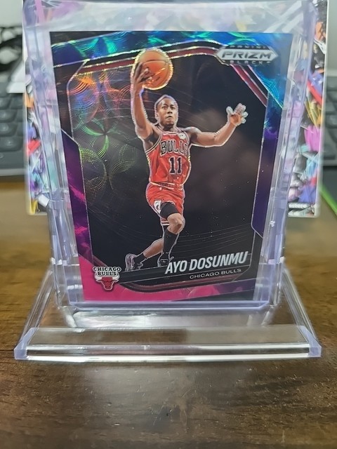 2024-25 Ayo Dosunmu Panini Prizm Black Nebula 1/1
