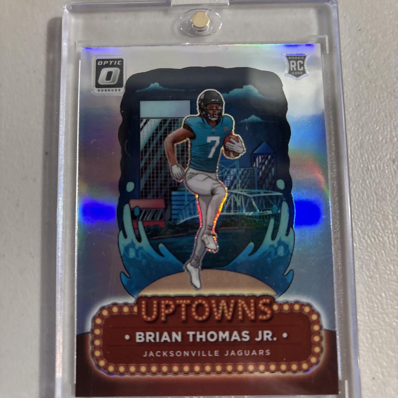 2024 Panini Donruss Optic Uptowns Brian Thomas Jr. #12 NFL Jaguars Rookie RC SSP