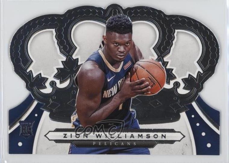 2019-20 Panini Crown Royale Zion Williamson #19 0s5s