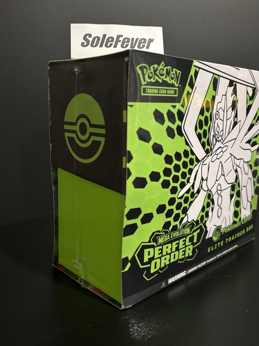 Pokemon TCG Mega Evolution Perfect Order Pokemon Center ETB Elite
