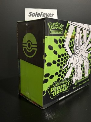 Pokemon TCG Mega Evolution Perfect Order Pokemon Center ETB Elite