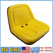 John Deere Tractor Seat Yellow Fits 318 322 3...