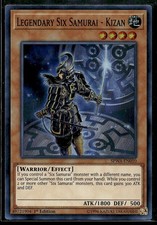 Legendary Six Samurai - Kizan - SPWA-EN010 - 1st Edition - Holo - YuGiOh